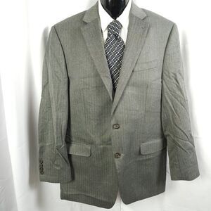 Lauren Ralph Lauren Mens 42L Rayon Polyester Blend 2-Button Sports Coat Blazer